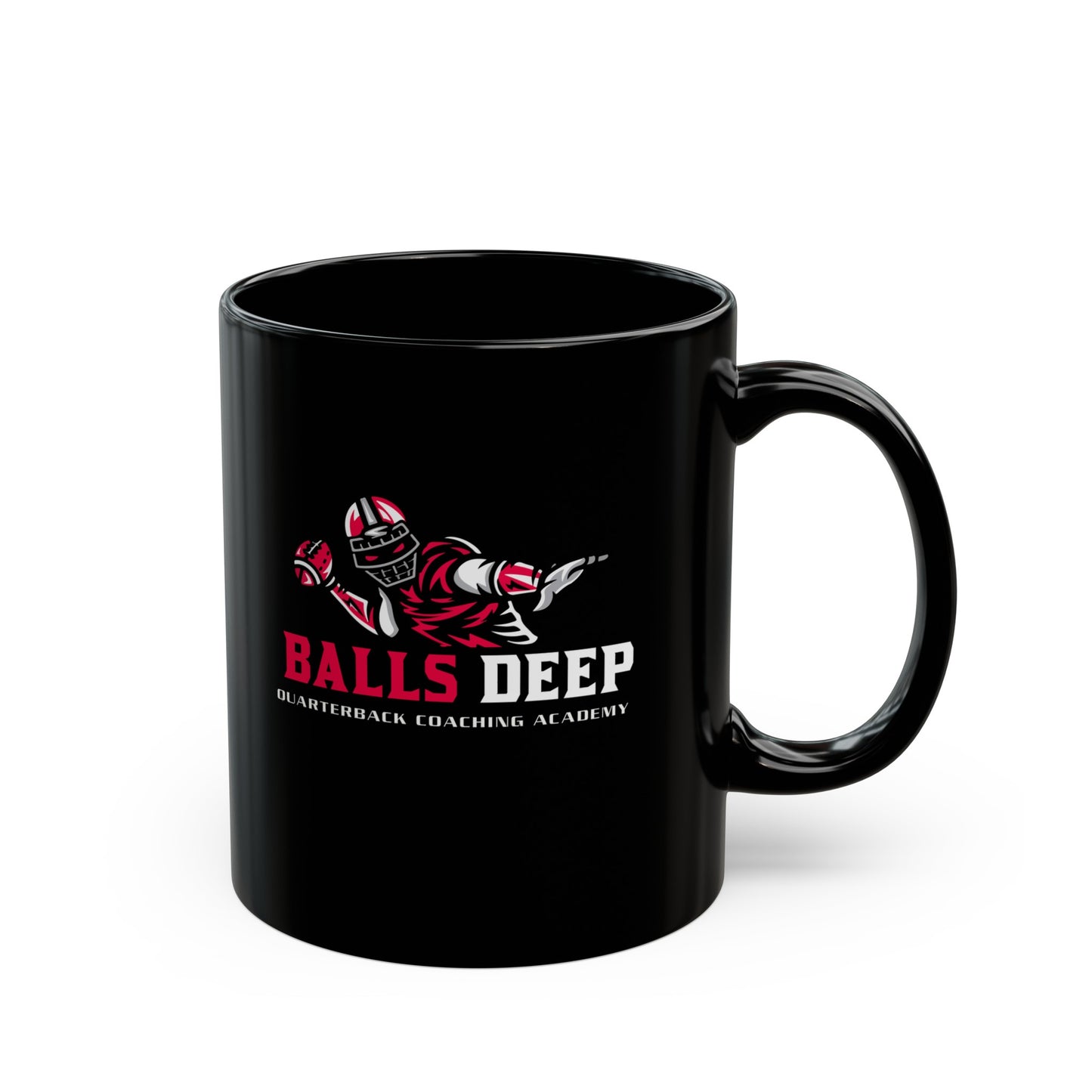 Balls Deep Quarterback Coaching Academy Mug (11oz, 15oz)