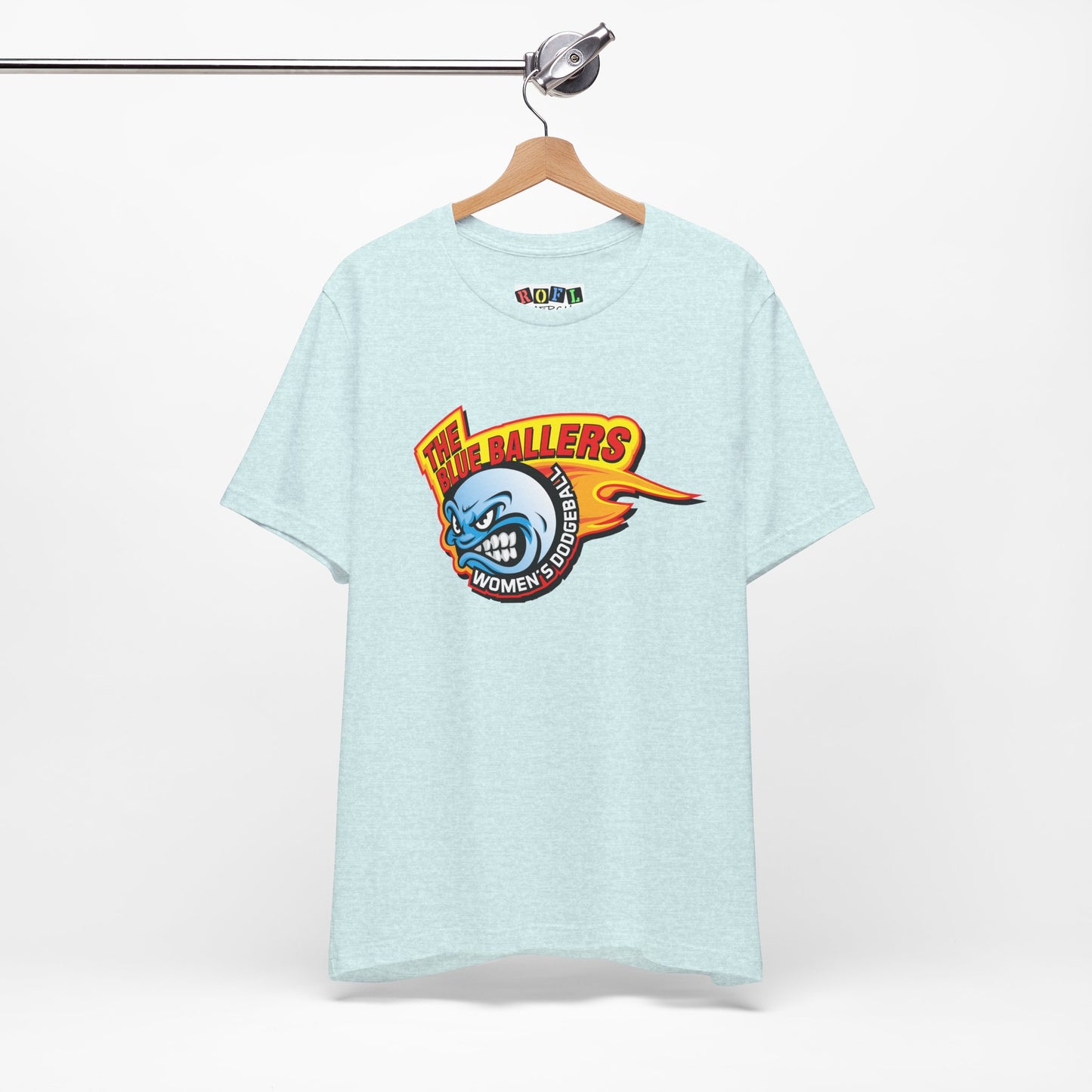 The Blue Ballers Women's Dodgeball — Funny T-Shirt