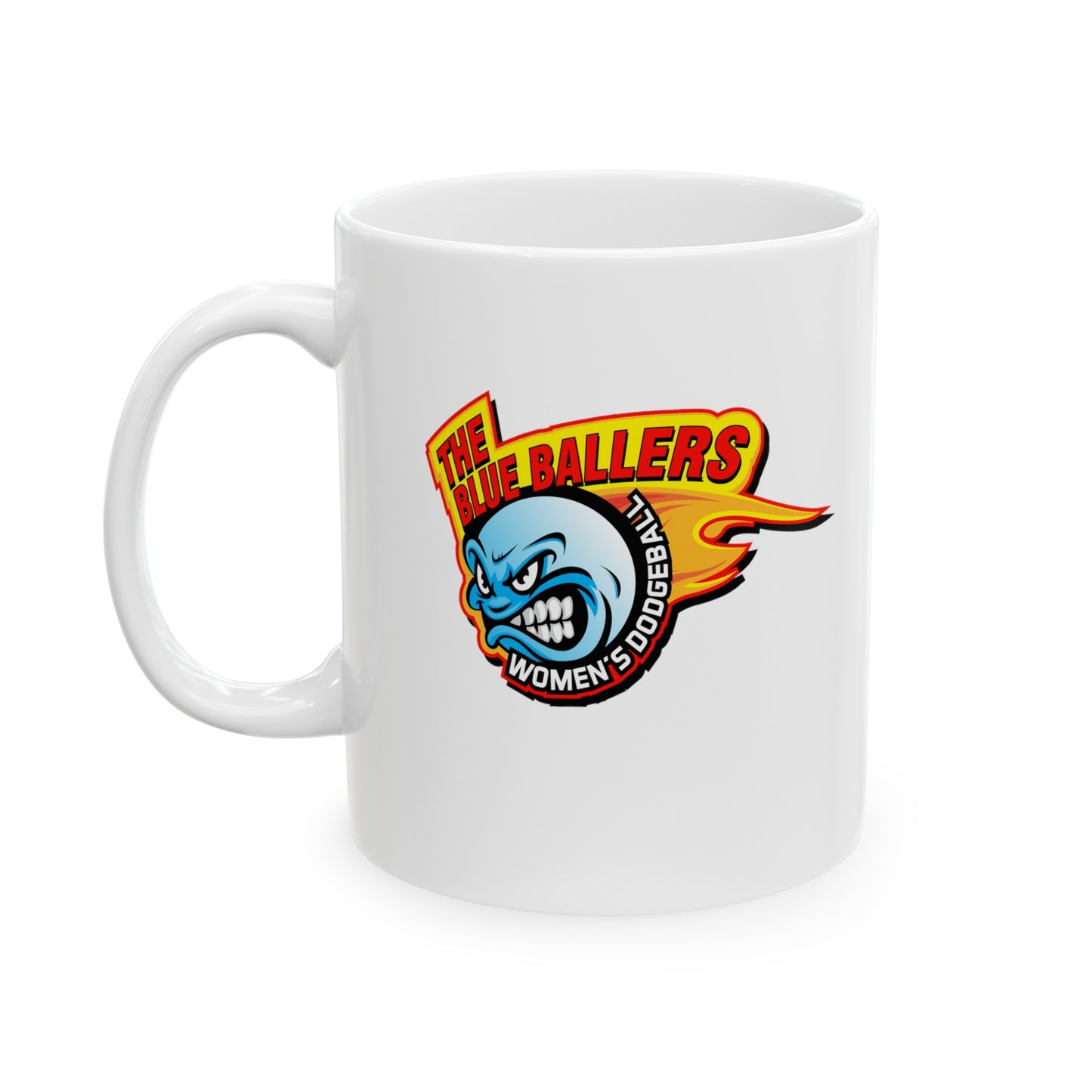 The Blue Ballers - Women's Dodgeball Mug, (11oz, 15oz)