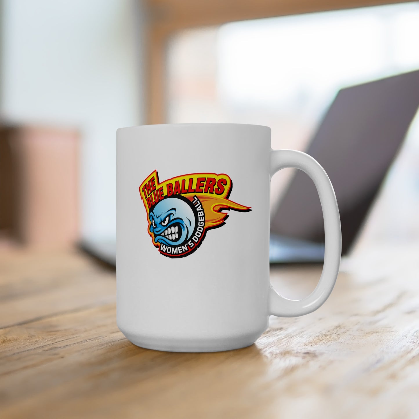 The Blue Ballers - Women's Dodgeball Mug, (11oz, 15oz)