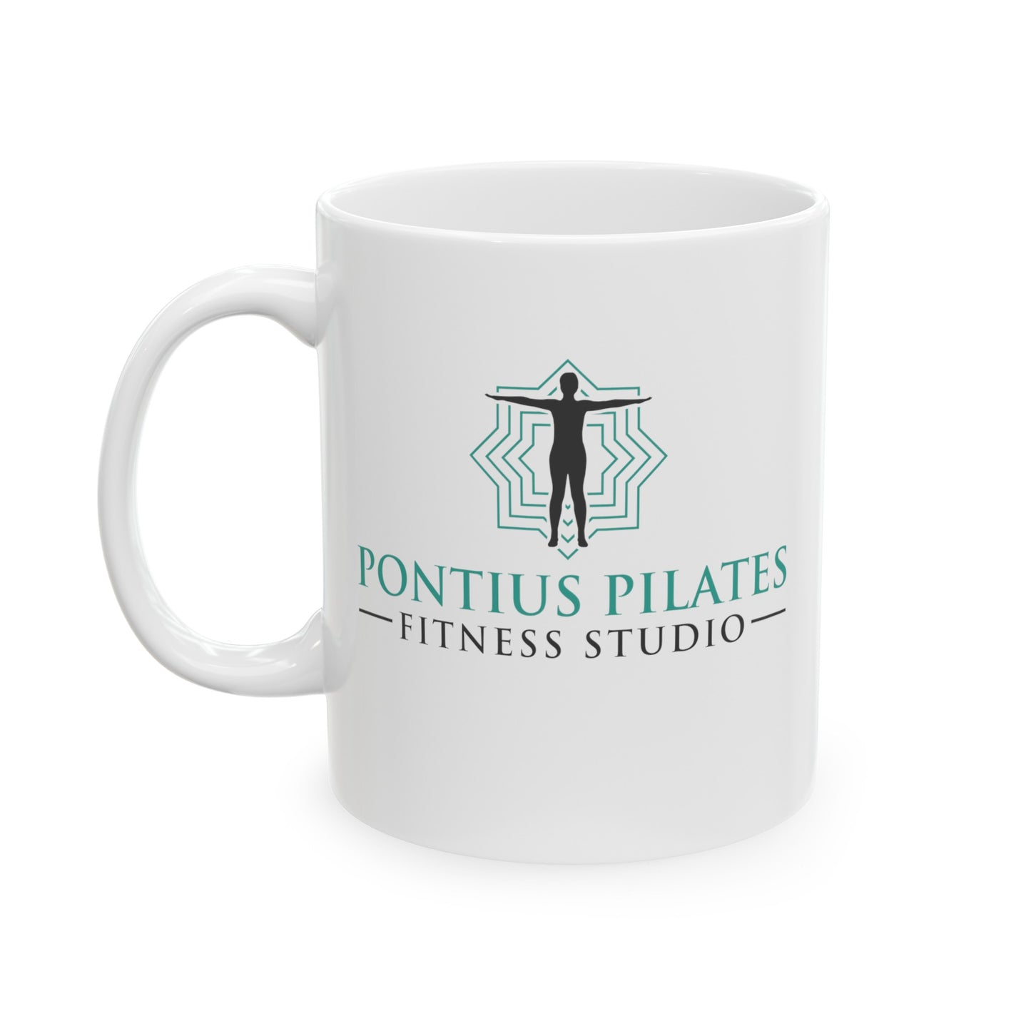 Pontius Pilates Fitness Studio Mug, (11oz, 15oz)