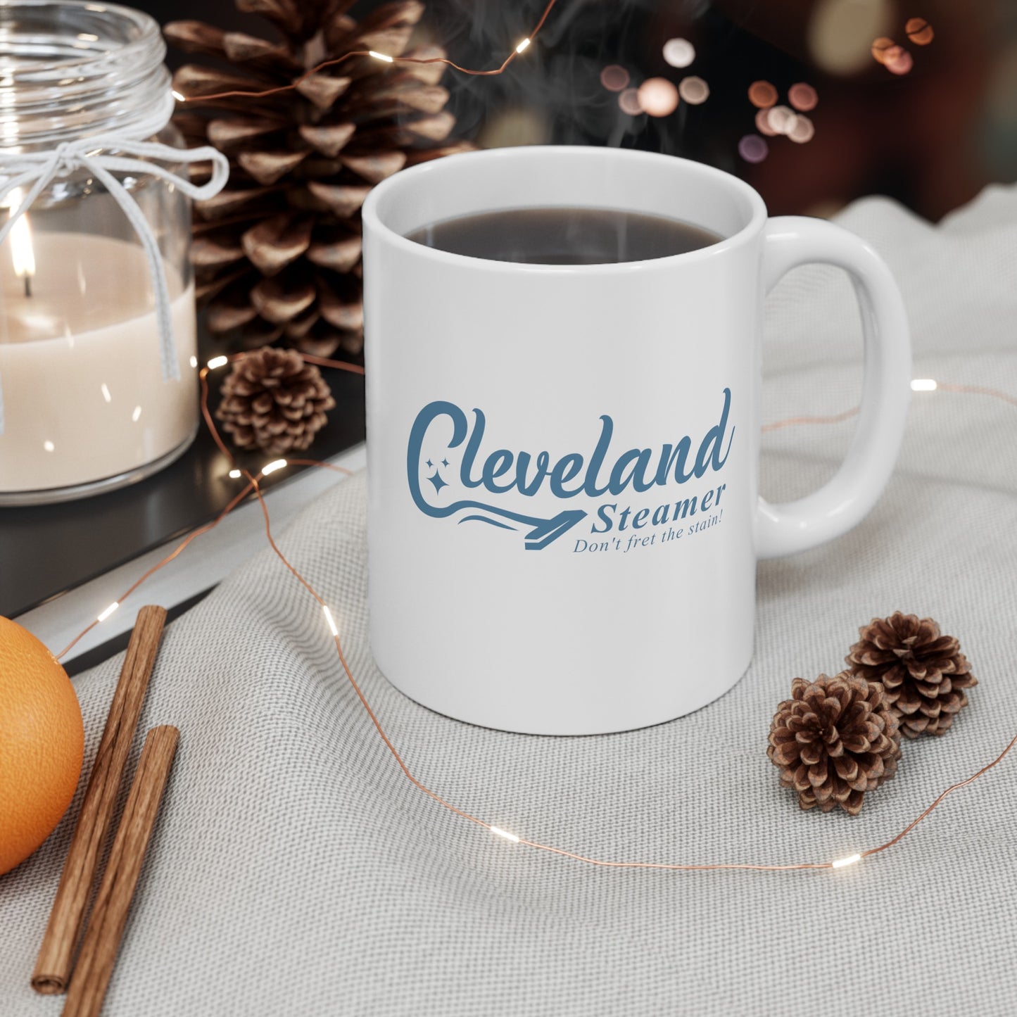 Cleveland Steamer - Don't Fret the Stain! Mug, (11oz, 15oz)