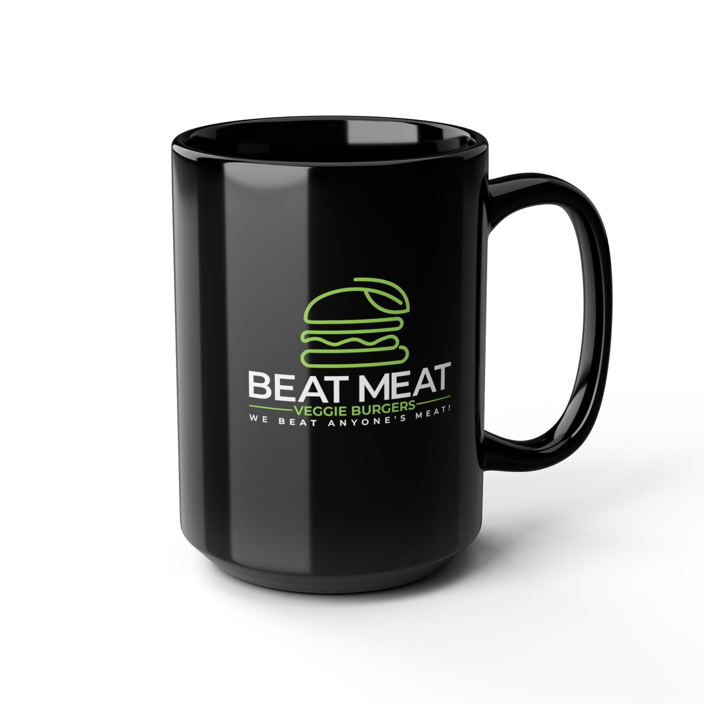 Beat Meat Veggie Burgers Mug (11oz, 15oz)
