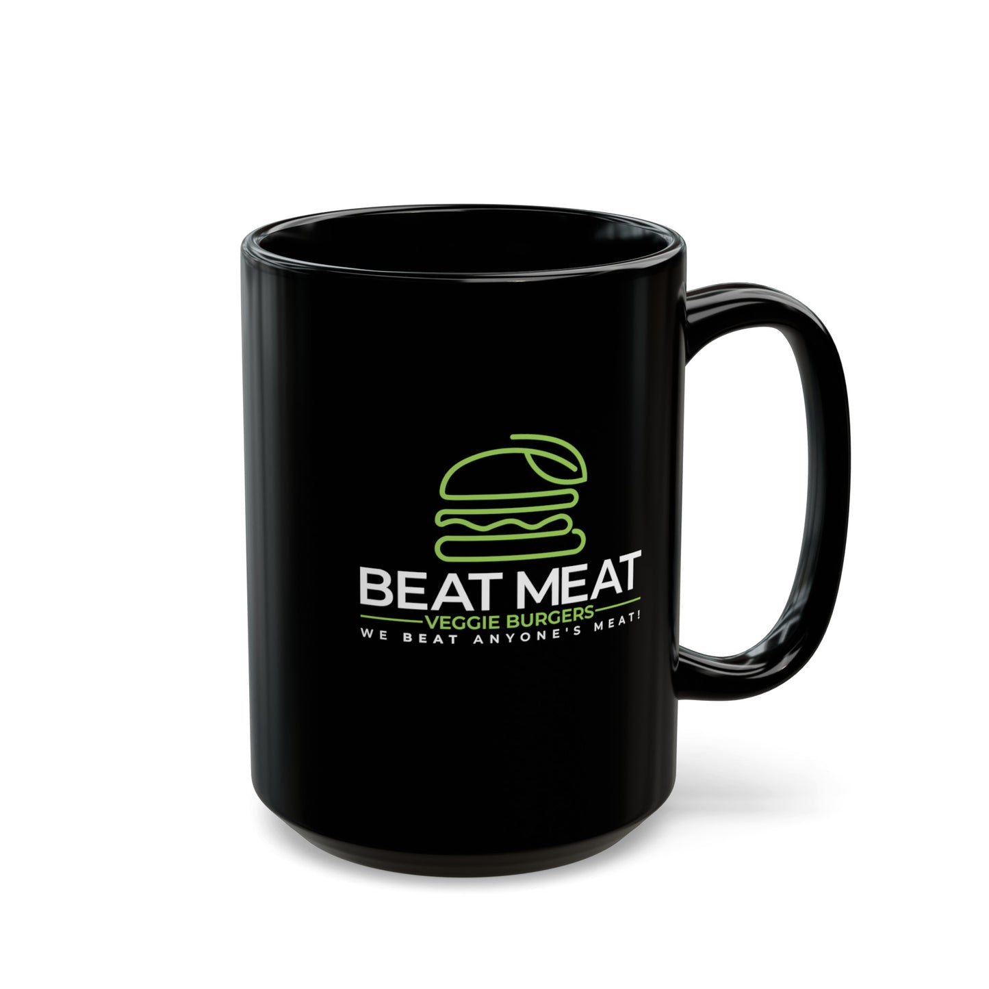 Beat Meat Veggie Burgers Mug (11oz, 15oz)
