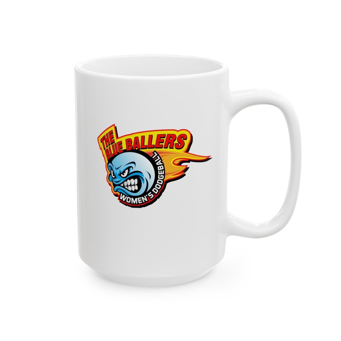 The Blue Ballers - Women's Dodgeball Mug, (11oz, 15oz)