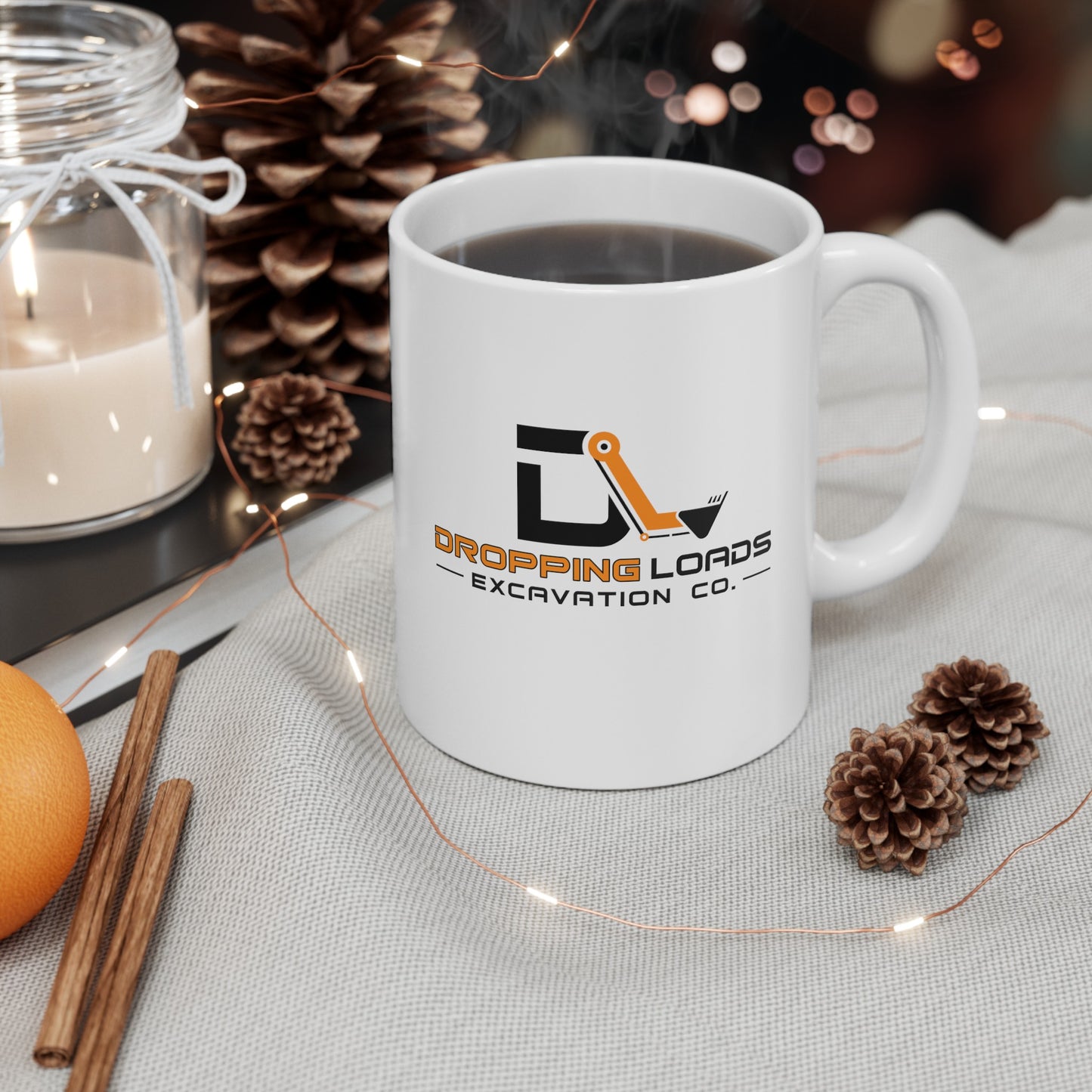Dropping Loads Excavation Co. Mug, (11oz, 15oz)