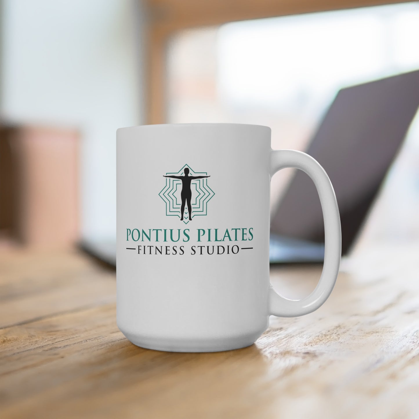 Pontius Pilates Fitness Studio Mug, (11oz, 15oz)