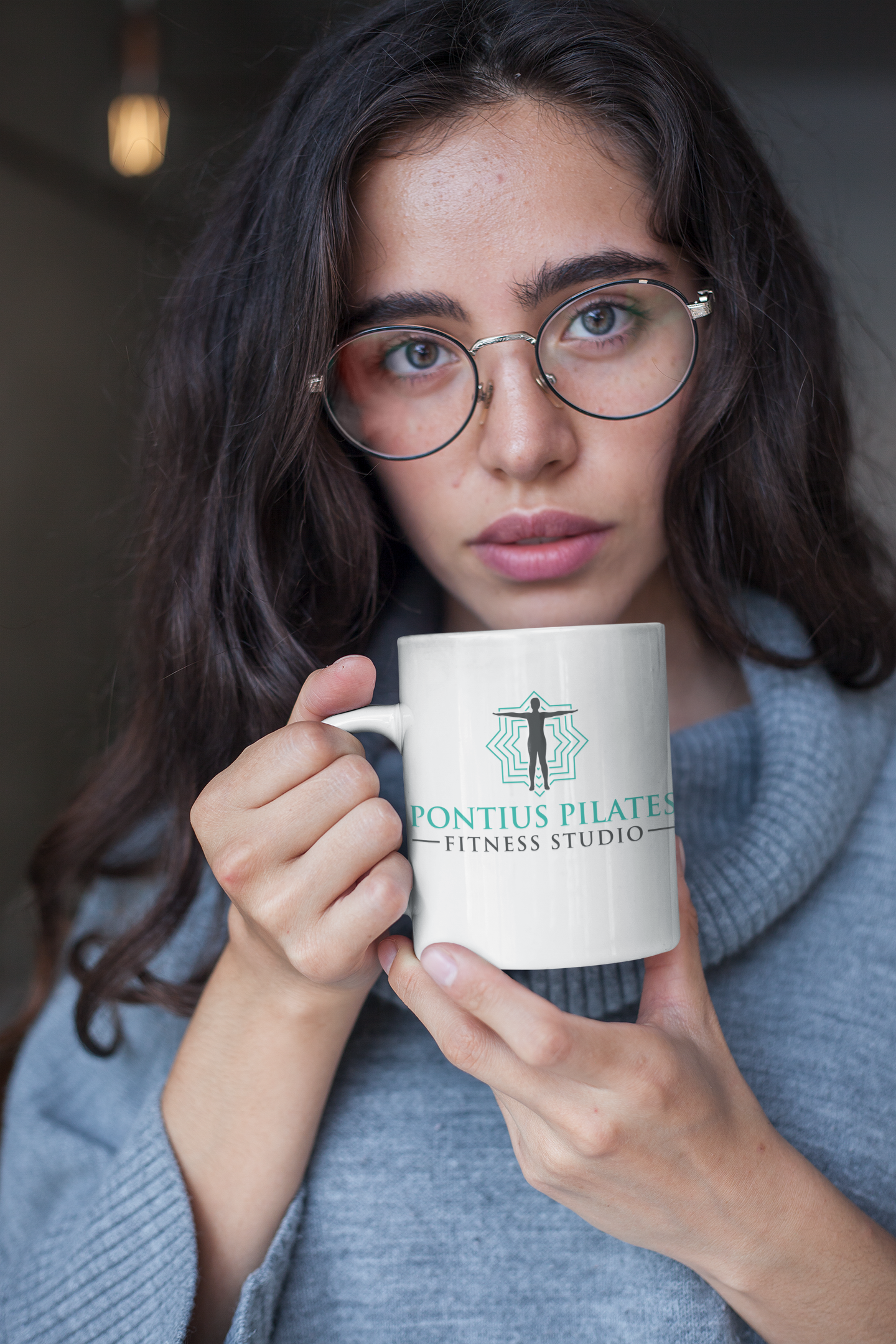 Pontius Pilates Fitness Studio Mug, (11oz, 15oz)