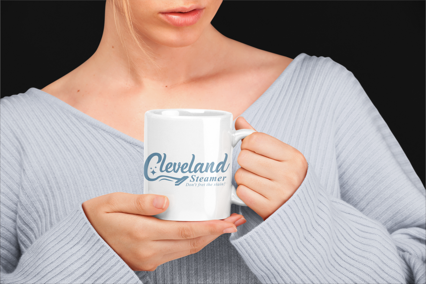 Cleveland Steamer - Don't Fret the Stain! Mug, (11oz, 15oz)