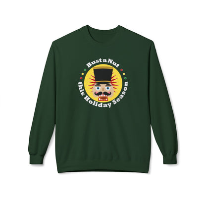 Bust a Nut this Holiday Season -- Holiday Sweatshirt