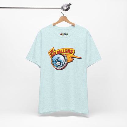 The Blue Ballers Women's Dodgeball  — Funny T-Shirt