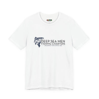 Deep Sea Men Fishing Charters — Funny T-Shirt