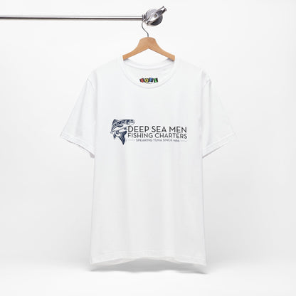 Deep Sea Men Fishing Charters — Funny T-Shirt