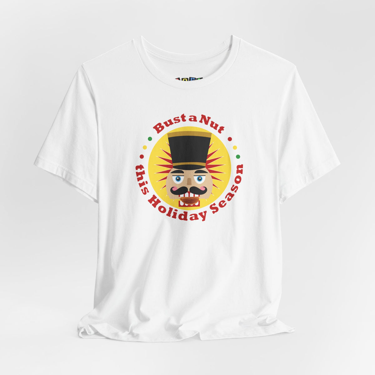 Bust a Nut This Holiday Season — Funny Holiday T-Shirt