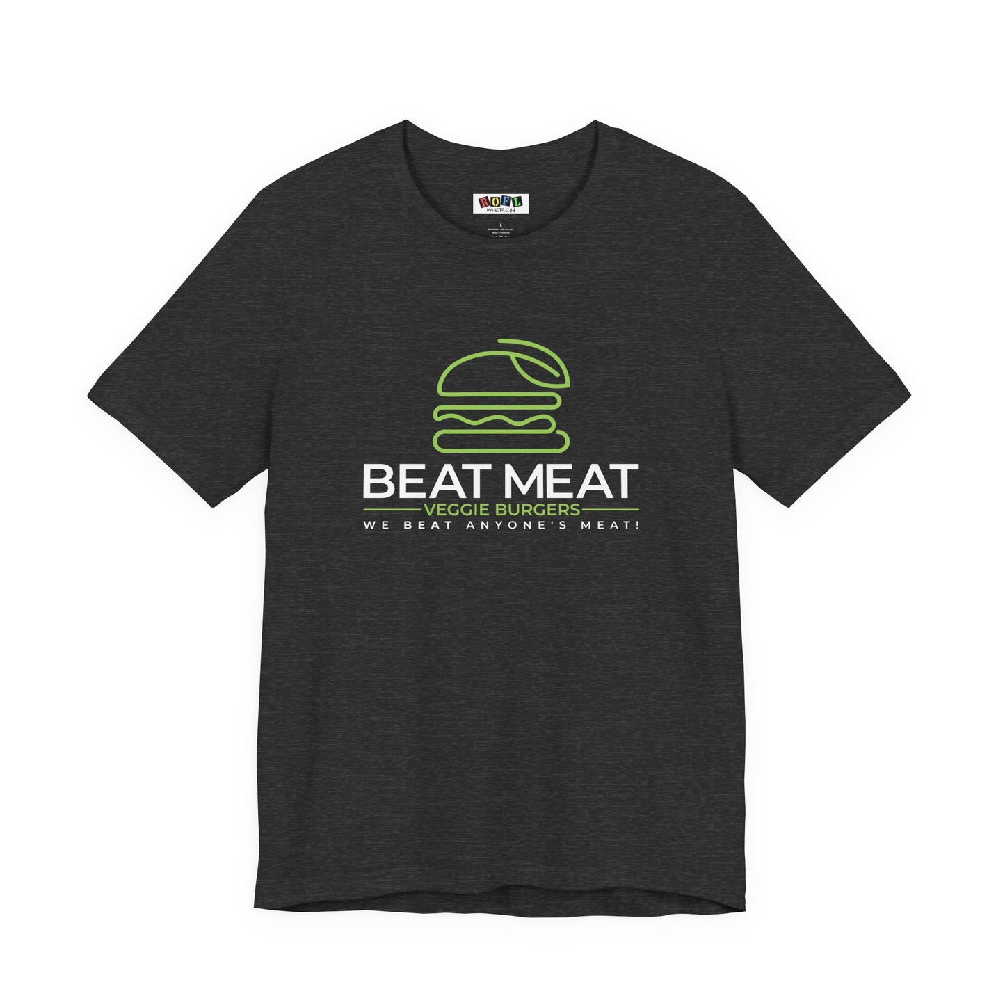 Beat Meat Veggie Burgers — Funny T-Shirt