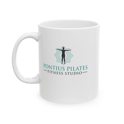 Pontius Pilates Fitness Studio —  Funny Coffee Mug (11oz, 15oz)