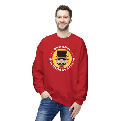 Bust a Nut this Holiday Season -- Holiday Sweatshirt