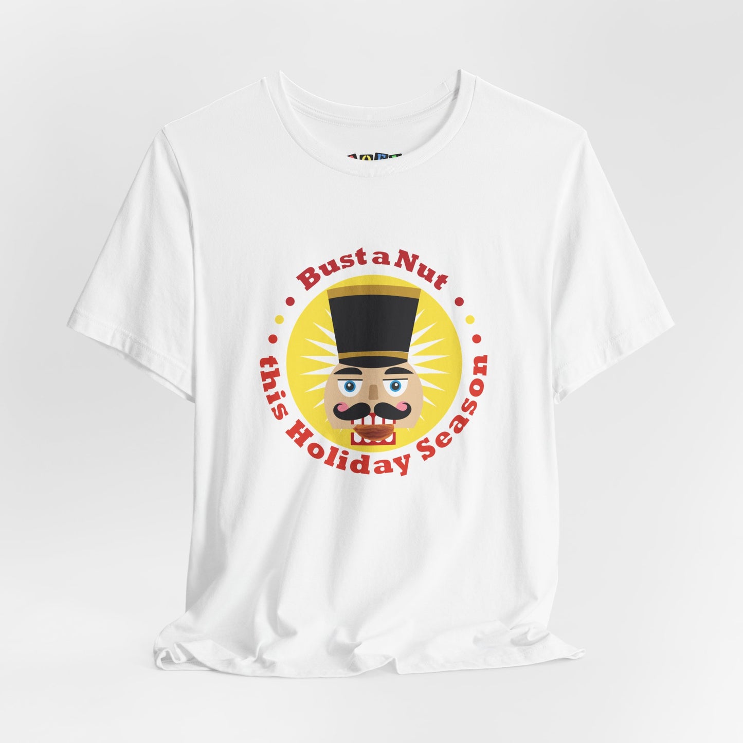 Bust a Nut This Holiday Season — Funny Holiday T-Shirt