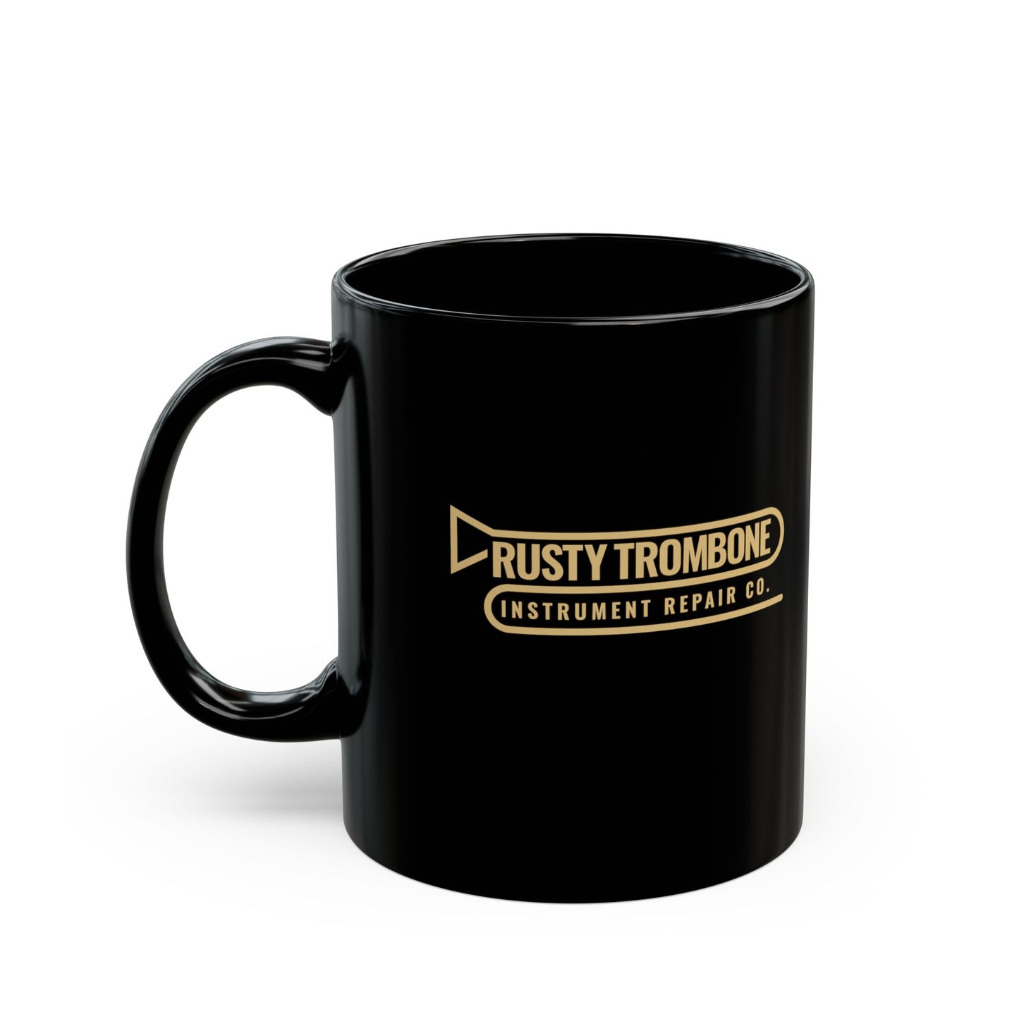 Rusty Trombone Instrument Repair Co. — Funny Coffee Mug (11oz, 15oz)