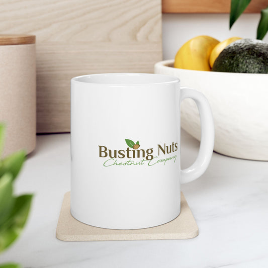 Busting Nuts Chestnut Company — Funny Coffee Mug 11oz & 15oz